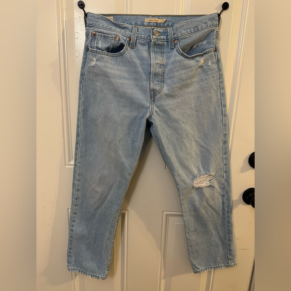 Pre-owned Levi's Wedgie Straight Luxor Again size 30